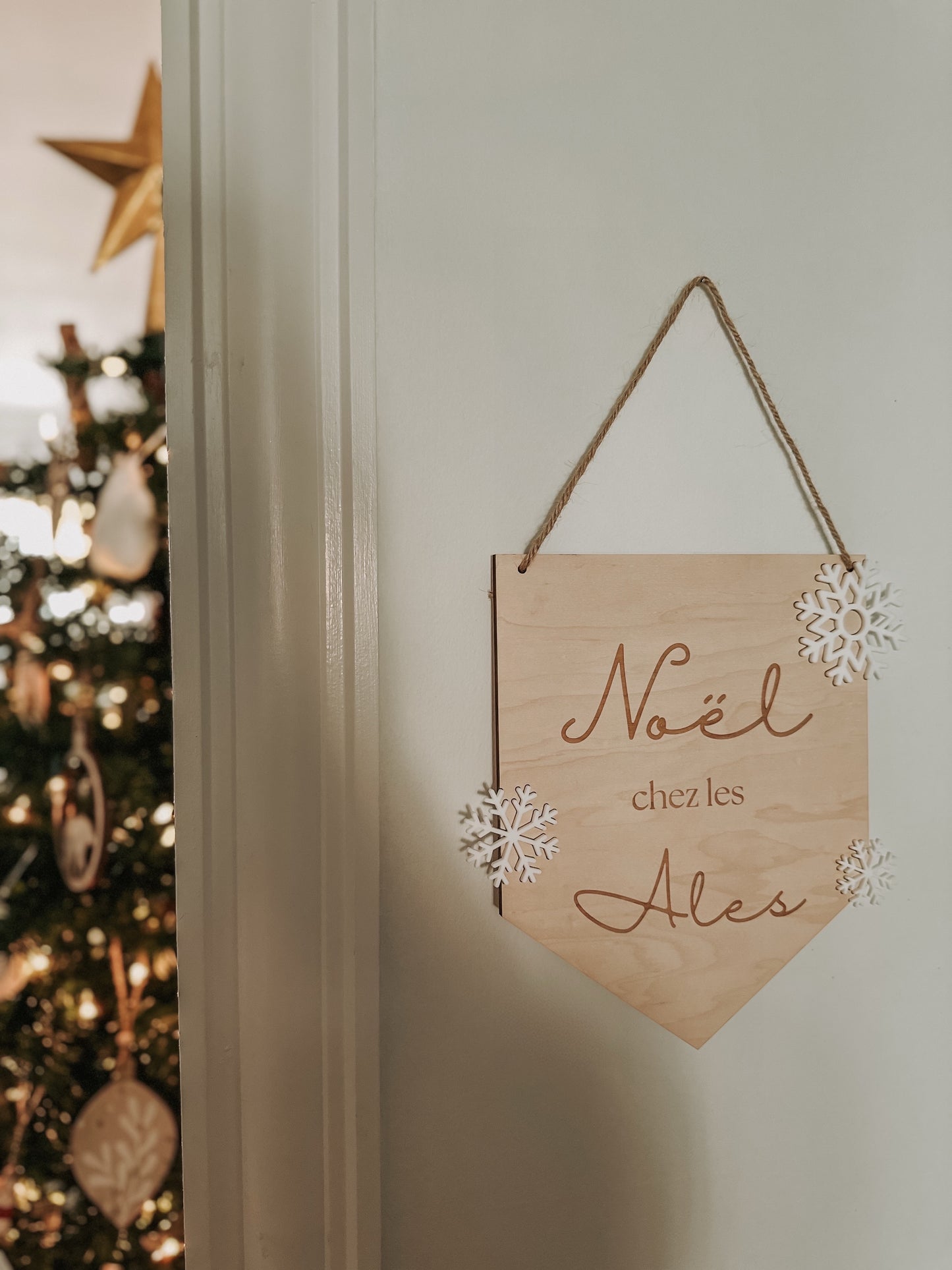 Fanion « Noël chez les X »