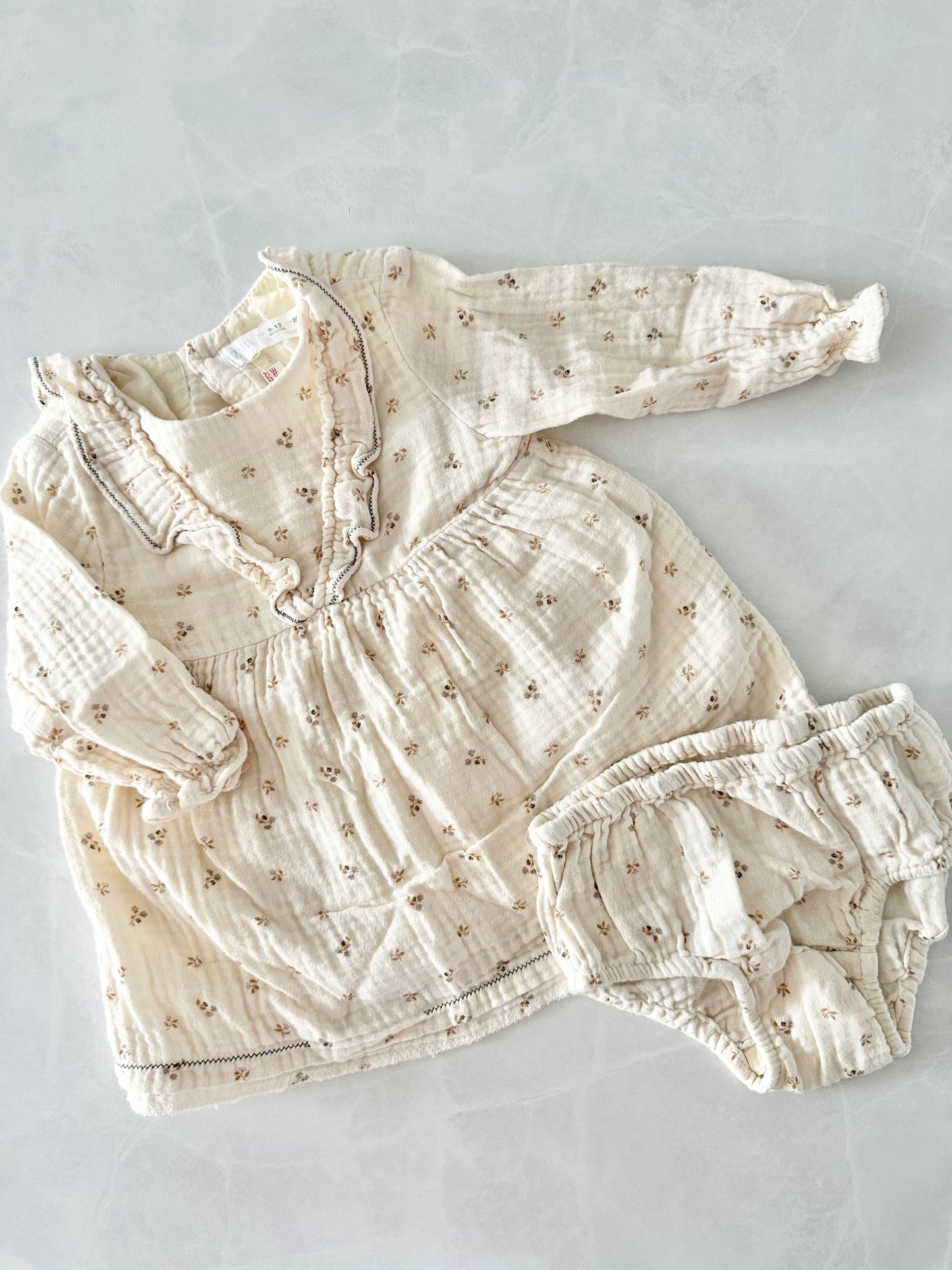 Robe + Bloomer - Zara - 9-12 mois