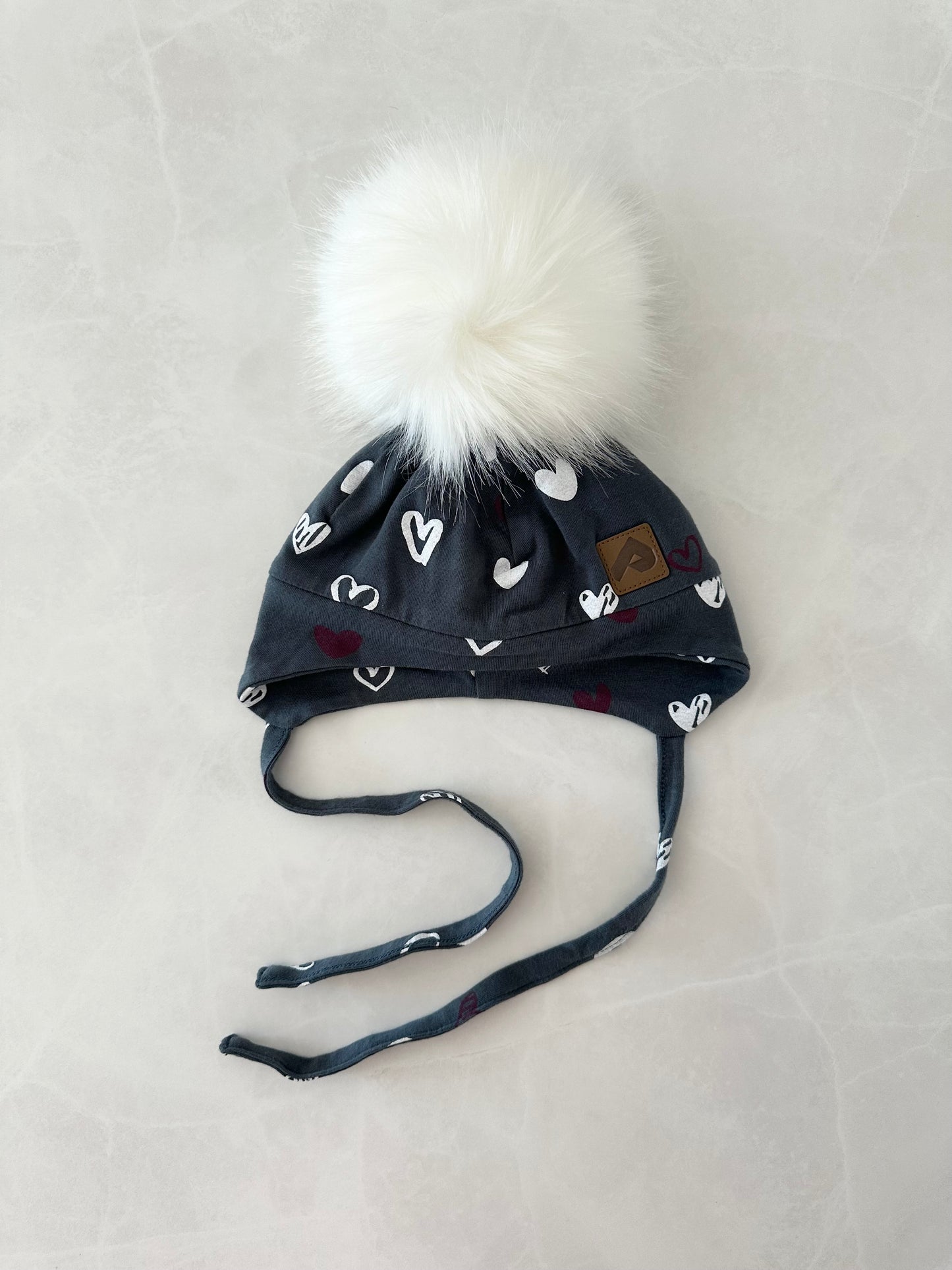 Tuque mi-saison doublé - Perlimpinpin - 0-6 mois