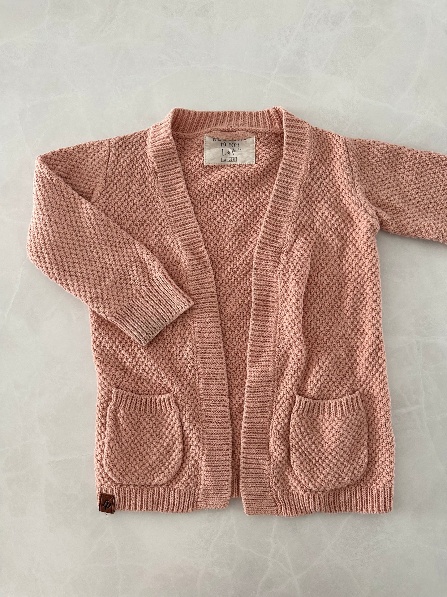 *imparfait* Cardigan - L&P - 18-24 mois