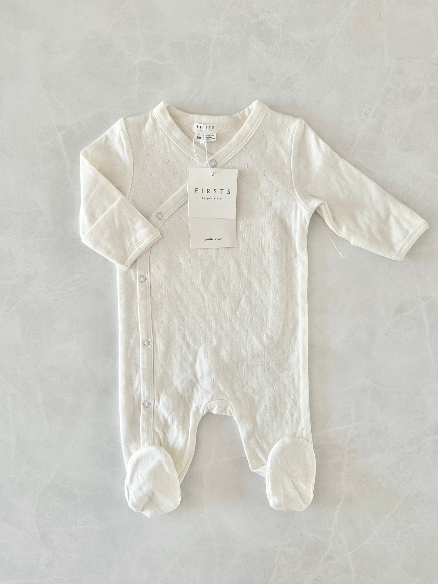 NEUF - Pyjama - First’s by Petit Lem - 3 mois