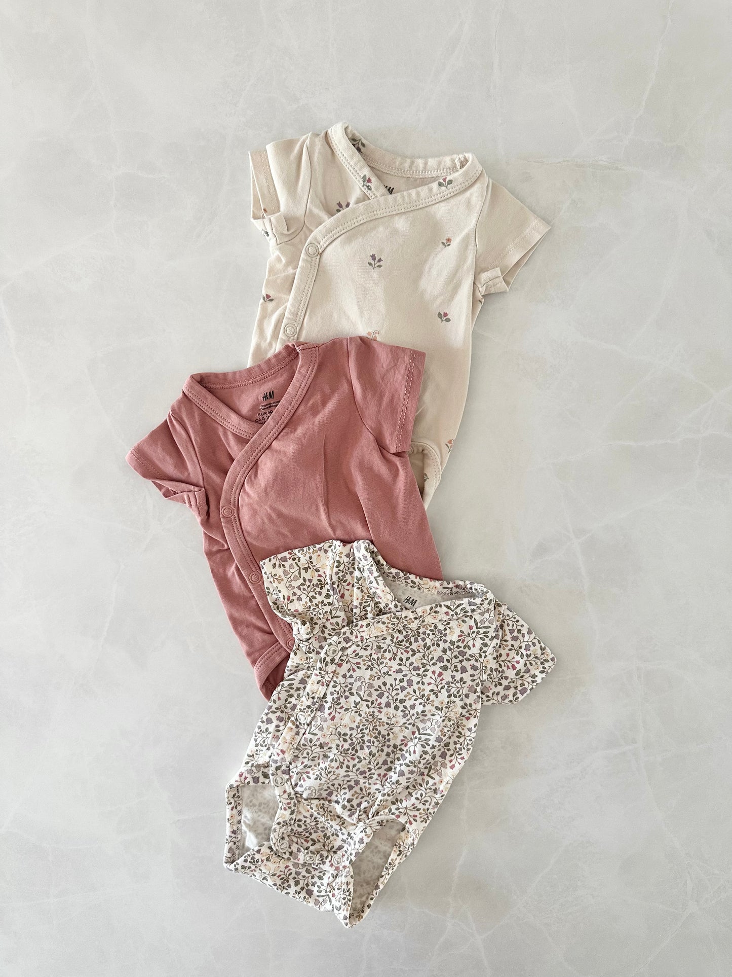 Trio de caches-couches - H&M - 0-1 mois