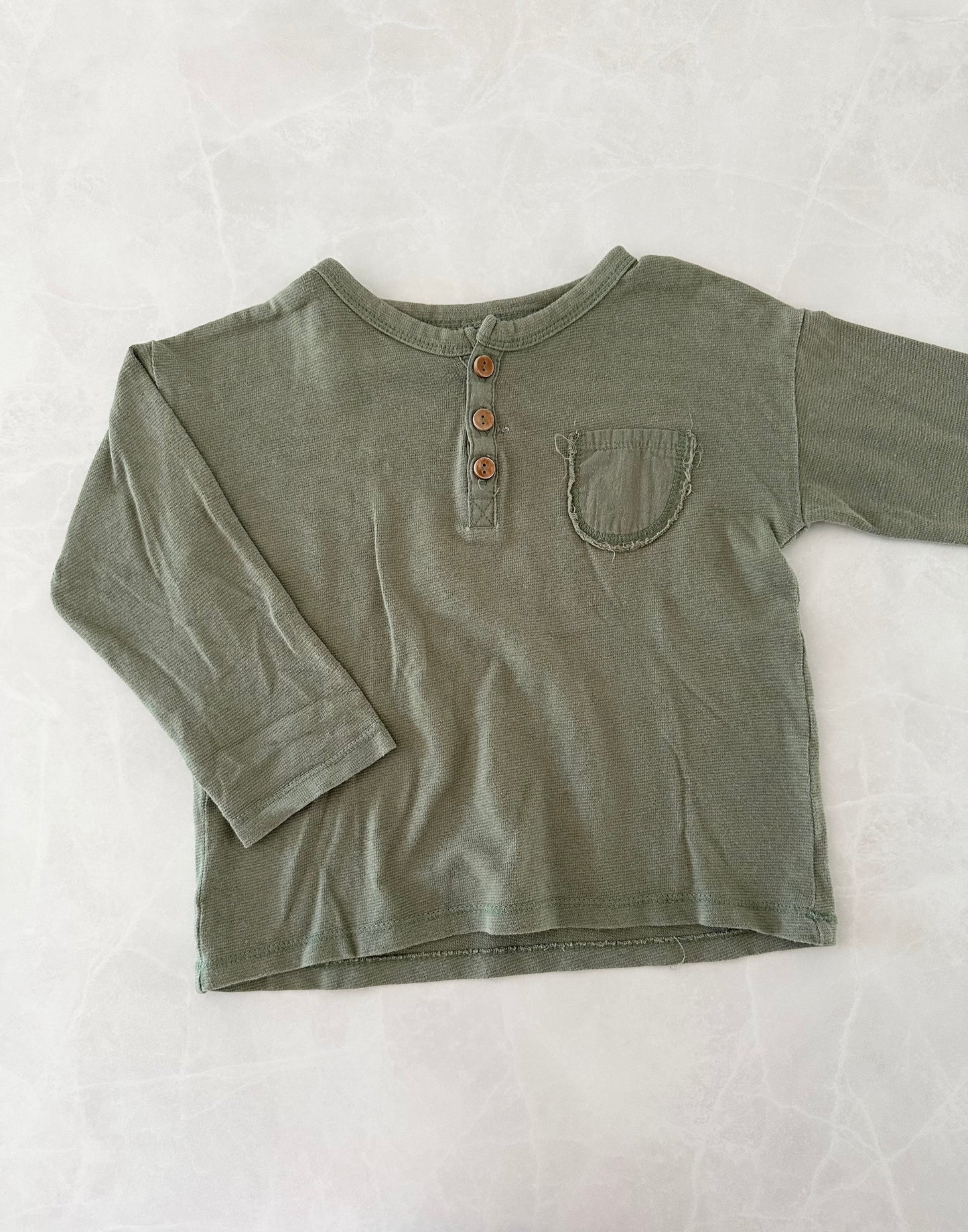 *imparfait* Chandail manches longues - Zara - 18-24 mois