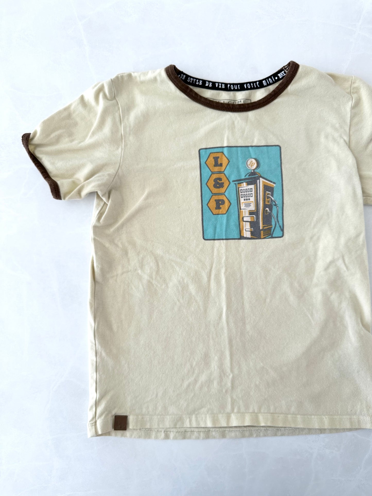 T-shirt - L&P - 7-8 ans