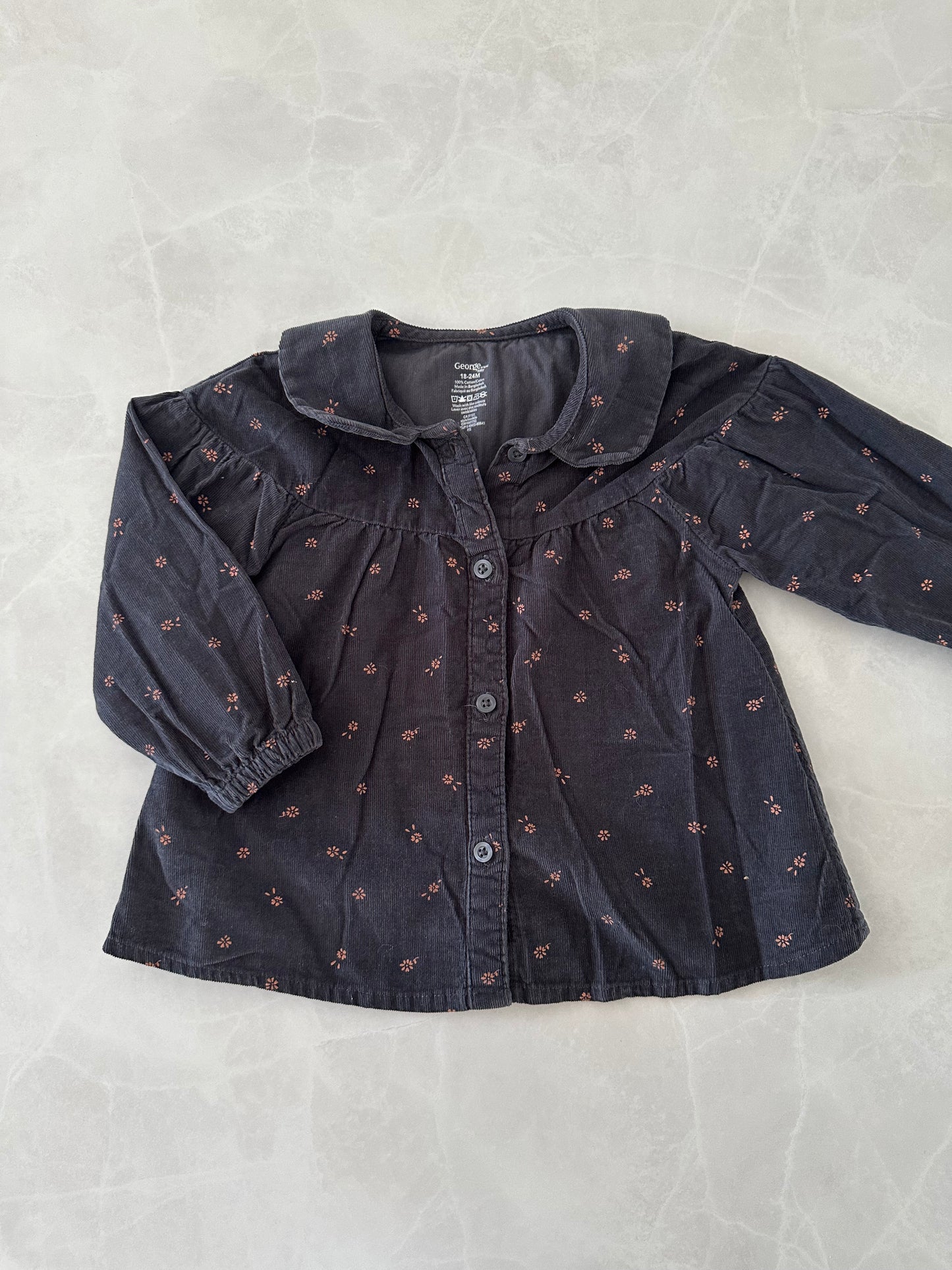 Haut en corduroy - George - 18-24 mois