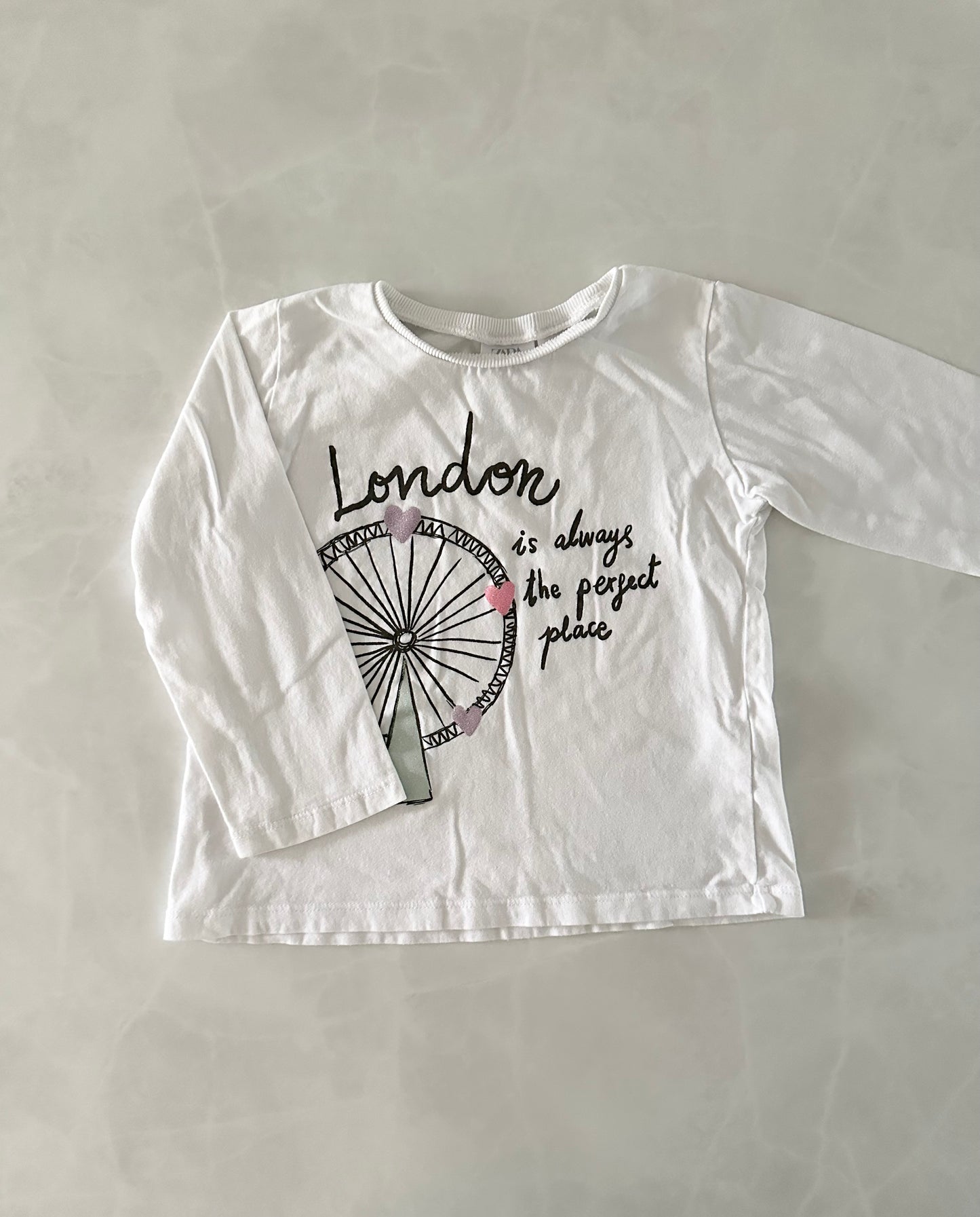 Chandail manches longues - Zara - 3-4 ans