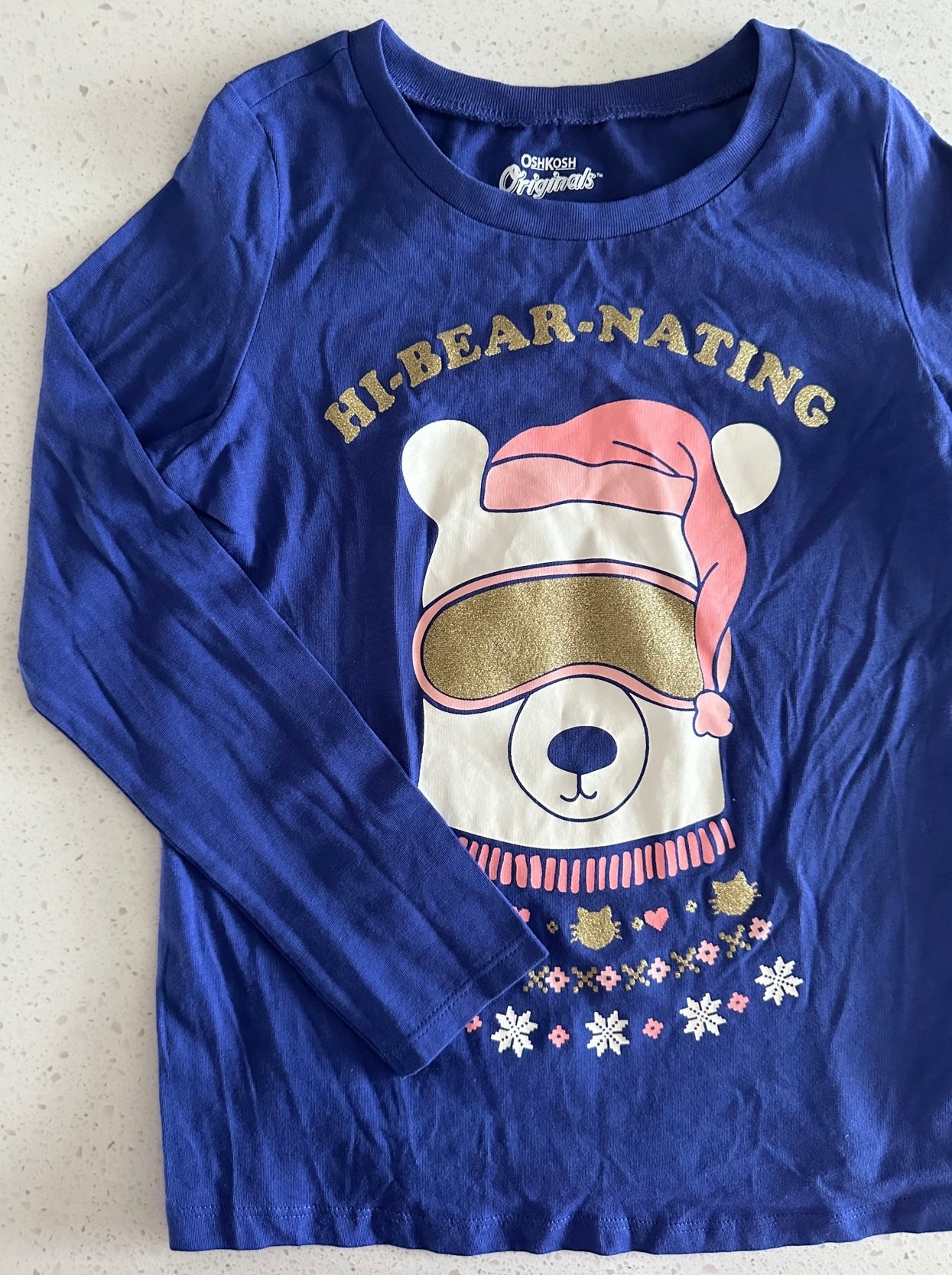 NEUF - Chandail manches longues - Osh Kosh - 6/6x