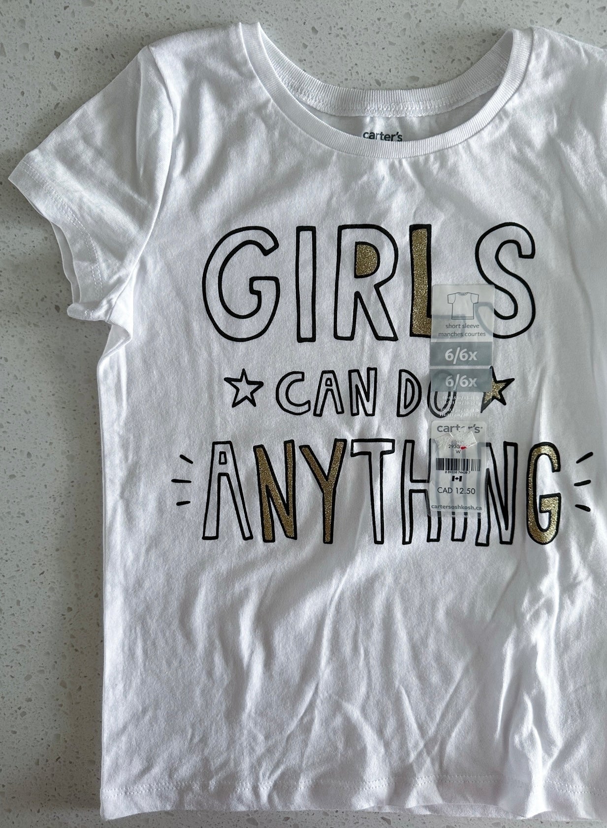 NEUF - T-shirt - Carter's - 6/6x