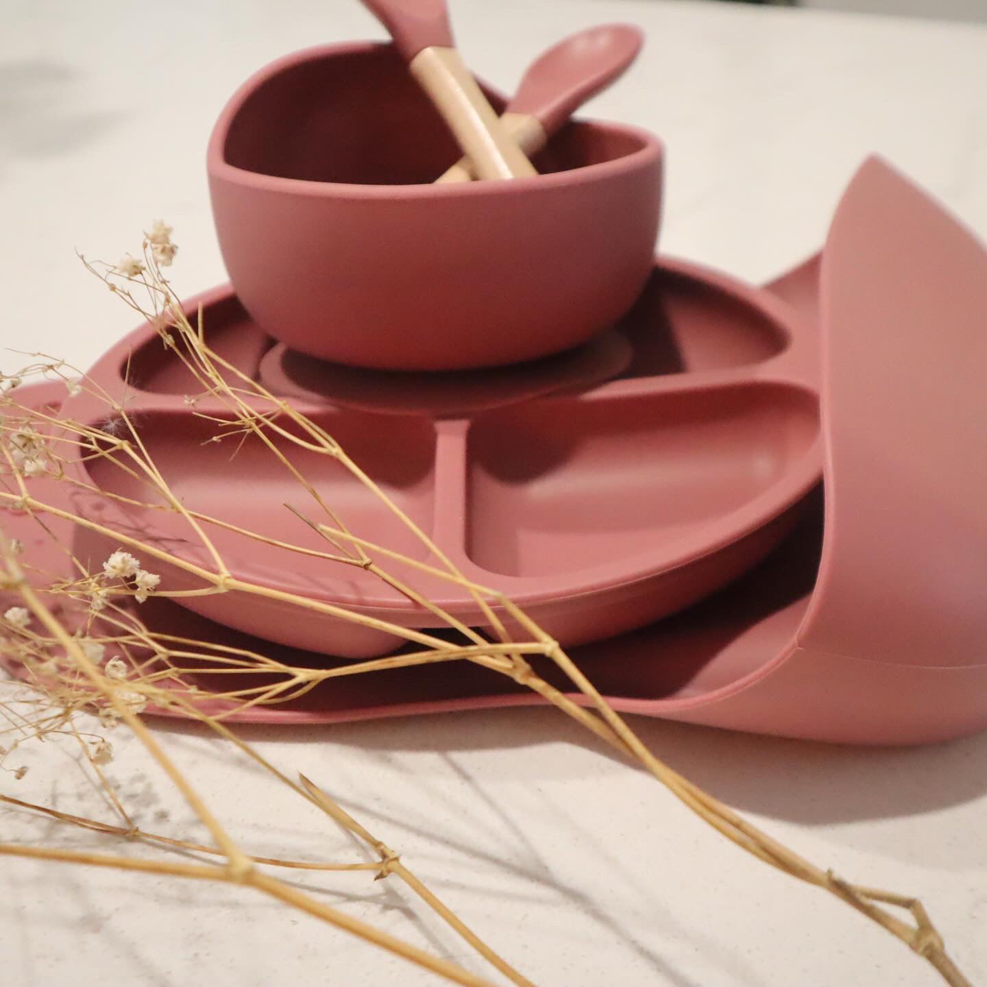 Ensemble repas en silicone