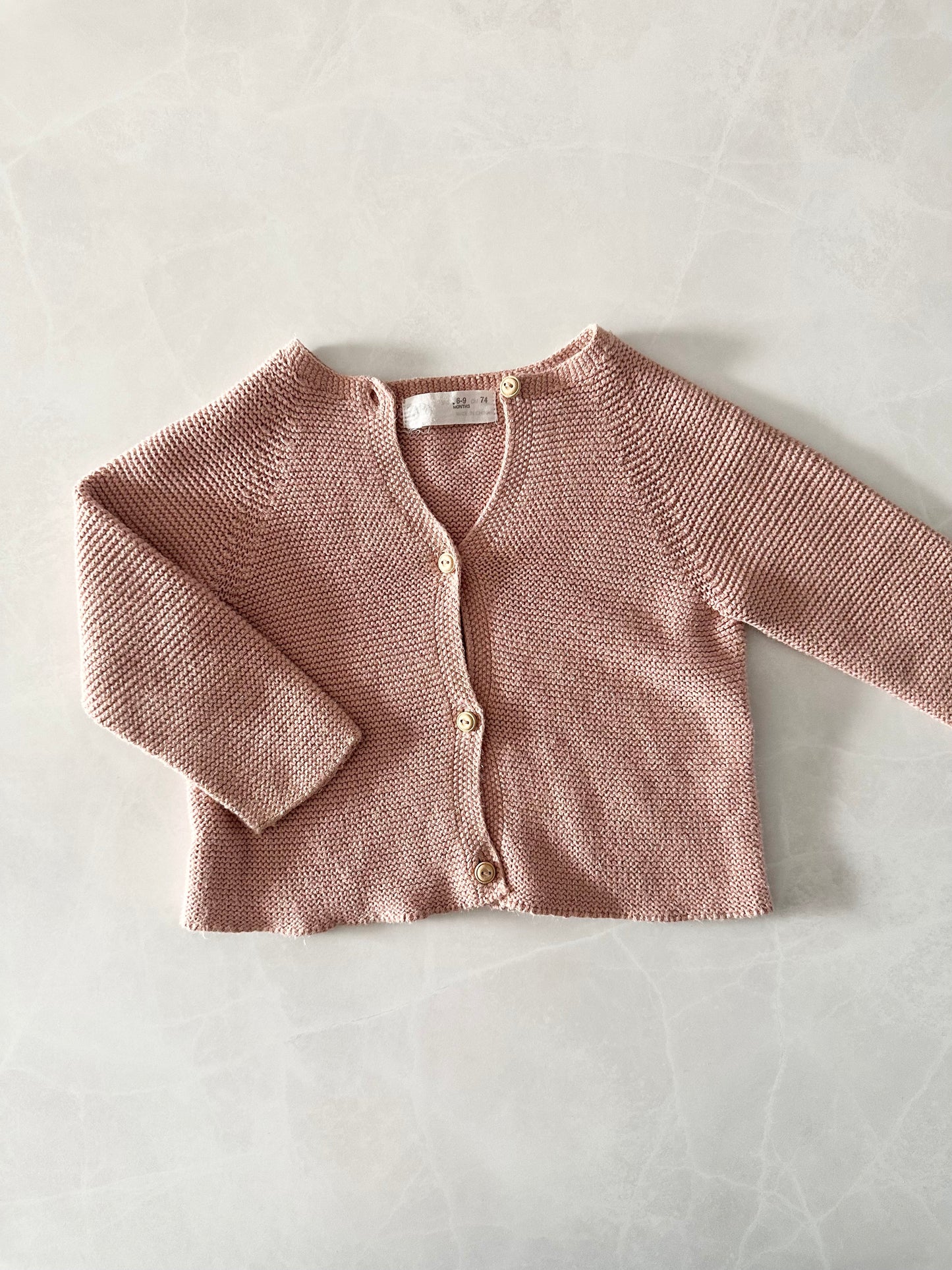Cardigan en mailles - Zara - 6-9 mois