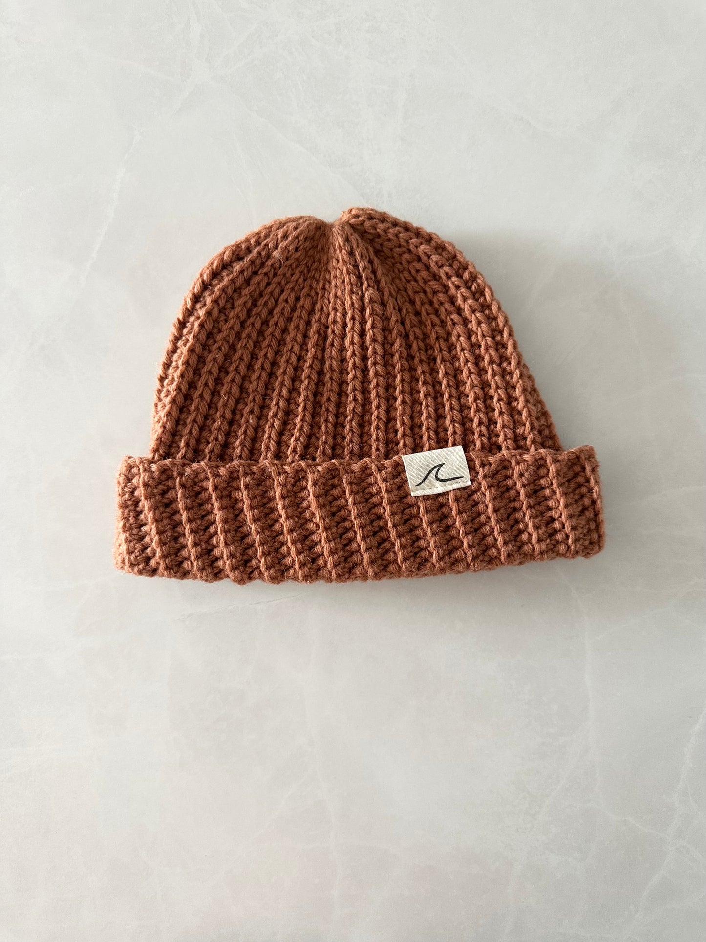 Tuque en laine de mérinos - To the Sea - 1-2 ans