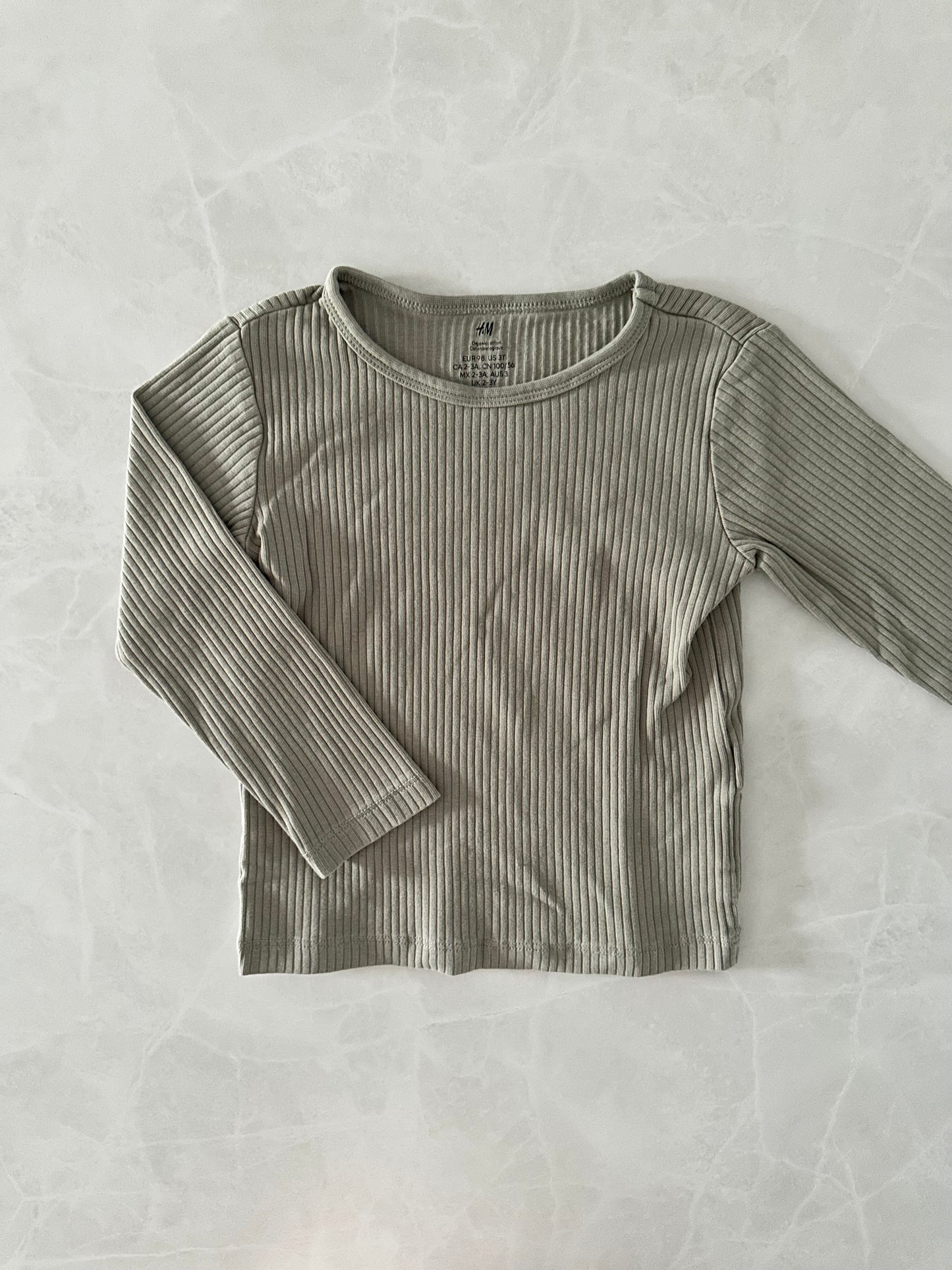 Haut à manches longues - H&M - 2-3 ans