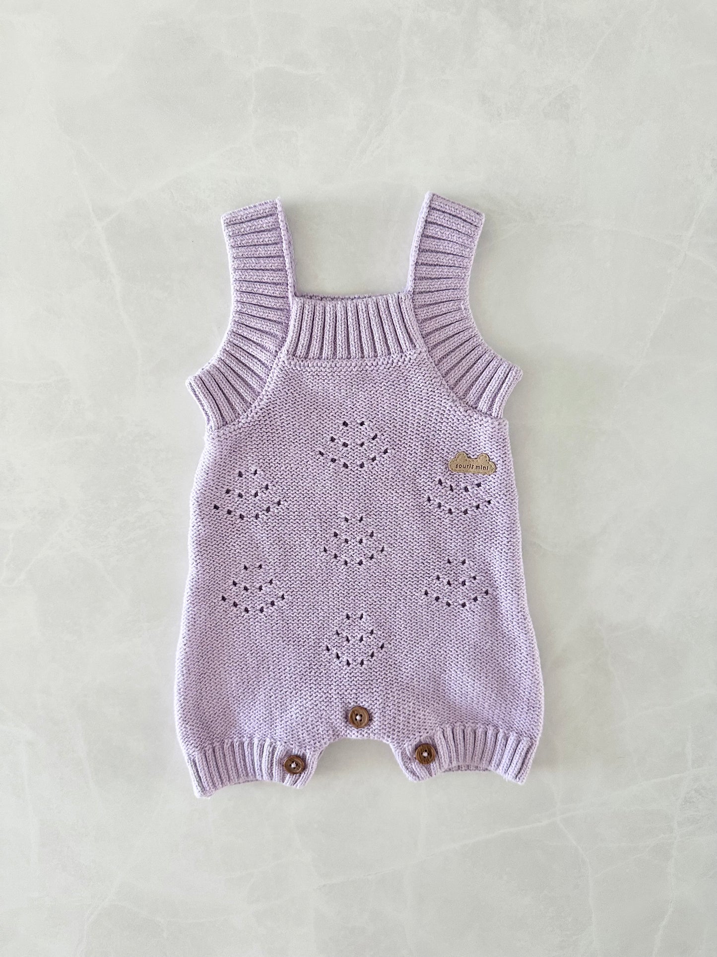 Combinaison en mailles - Souris Mini - 0-3 mois
