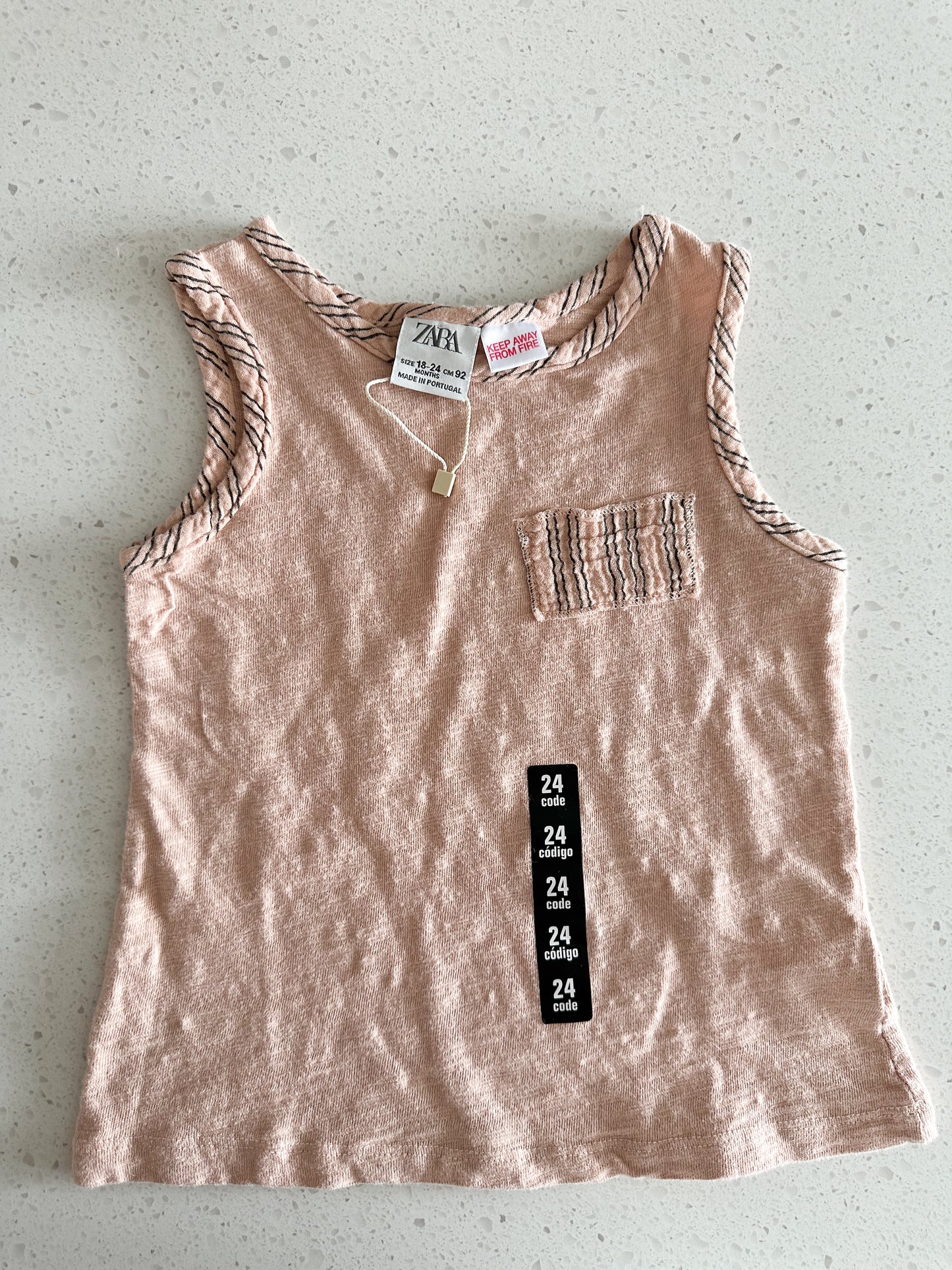 NEUF - Camisole - Zara - 18-24 mois