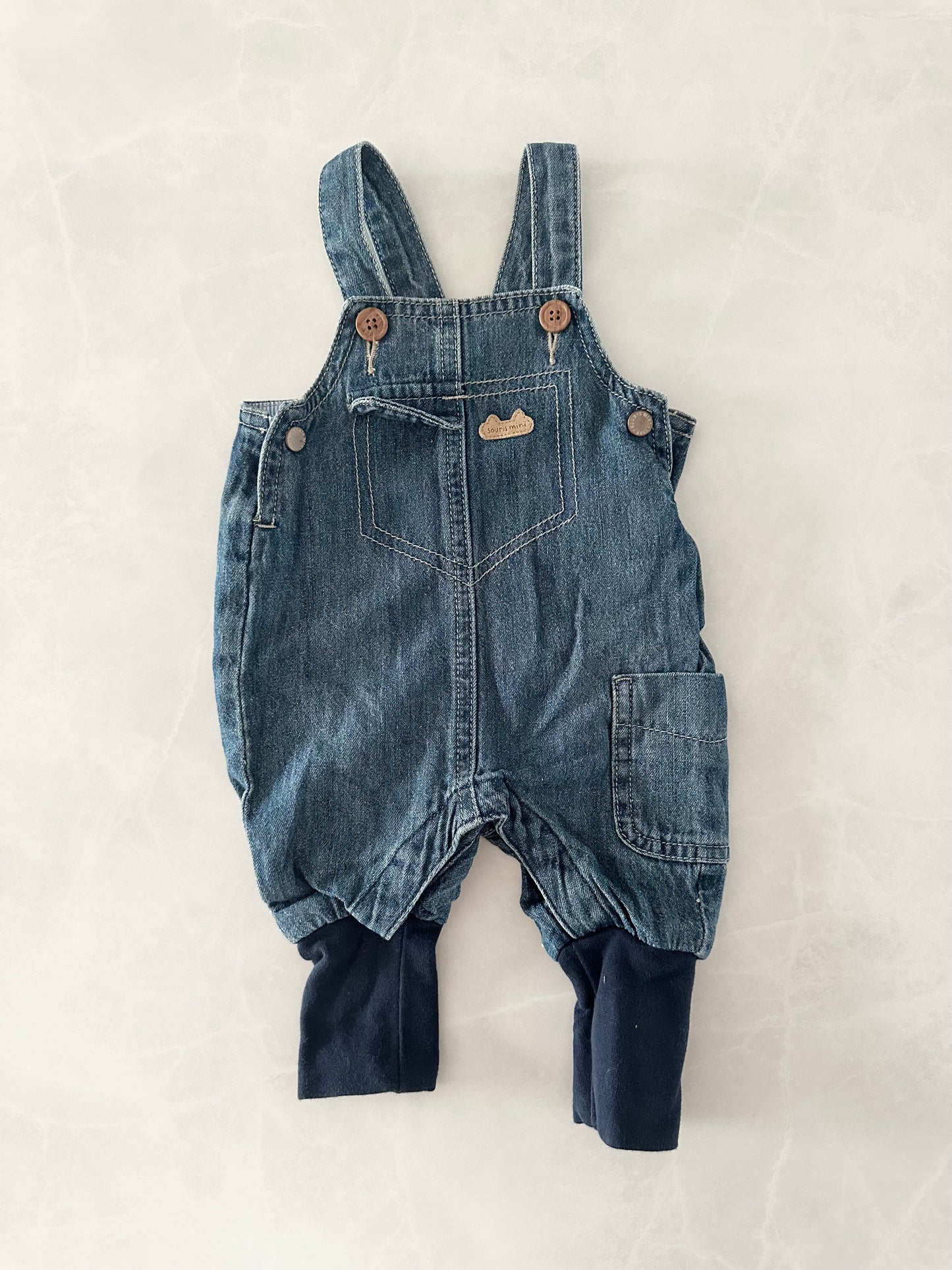 Salopette - Souris Mini - 0-3 mois