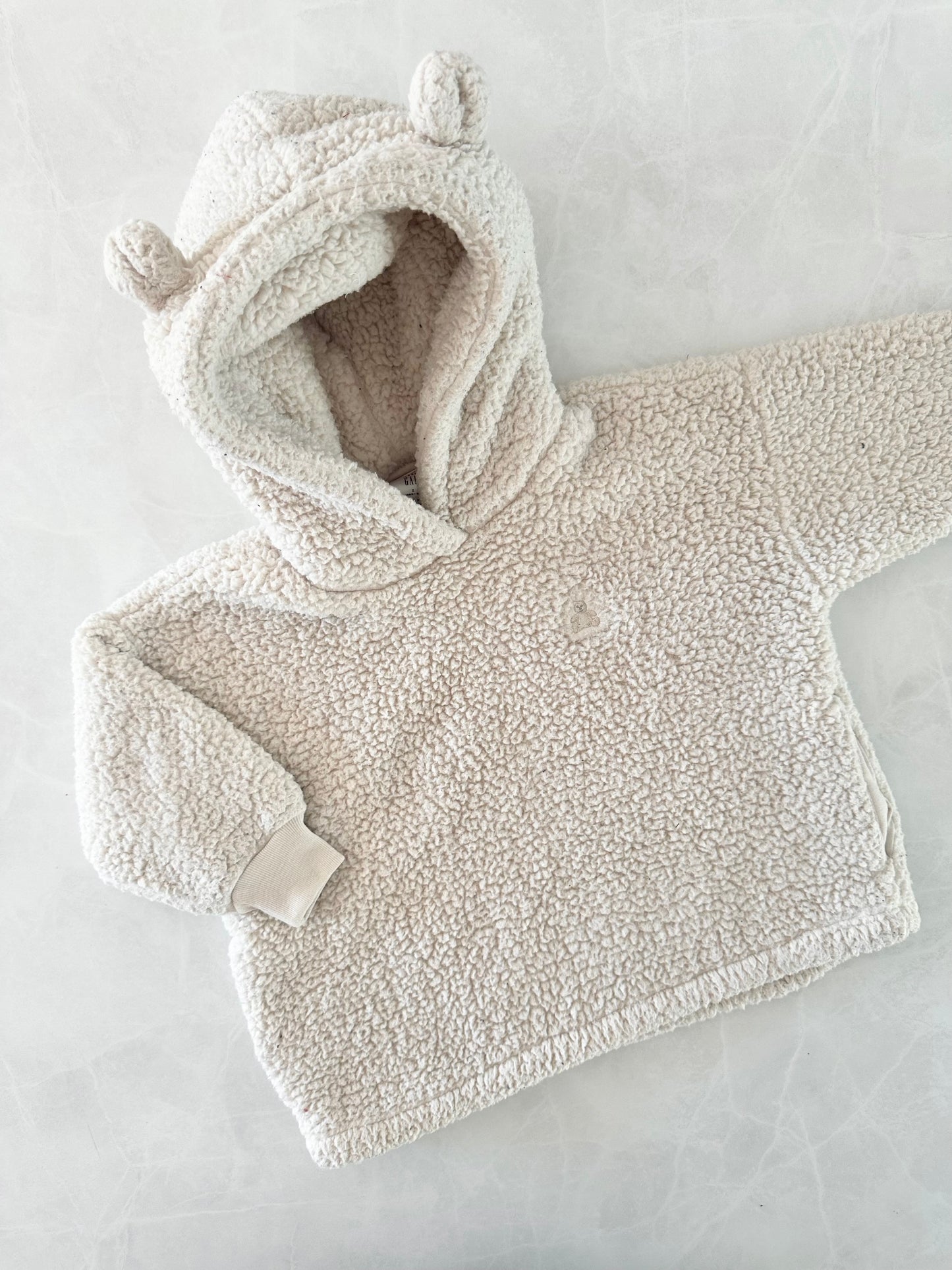 Hoodie d'extérieur en sherpa - Gap - 2 ans *bien porté