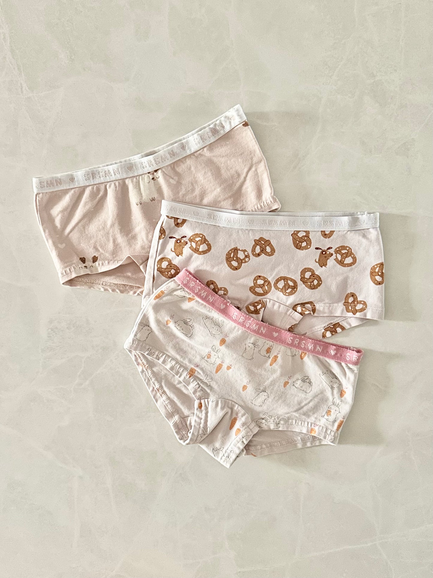 Trio de culottes - Souris Mini - 6-7 ans