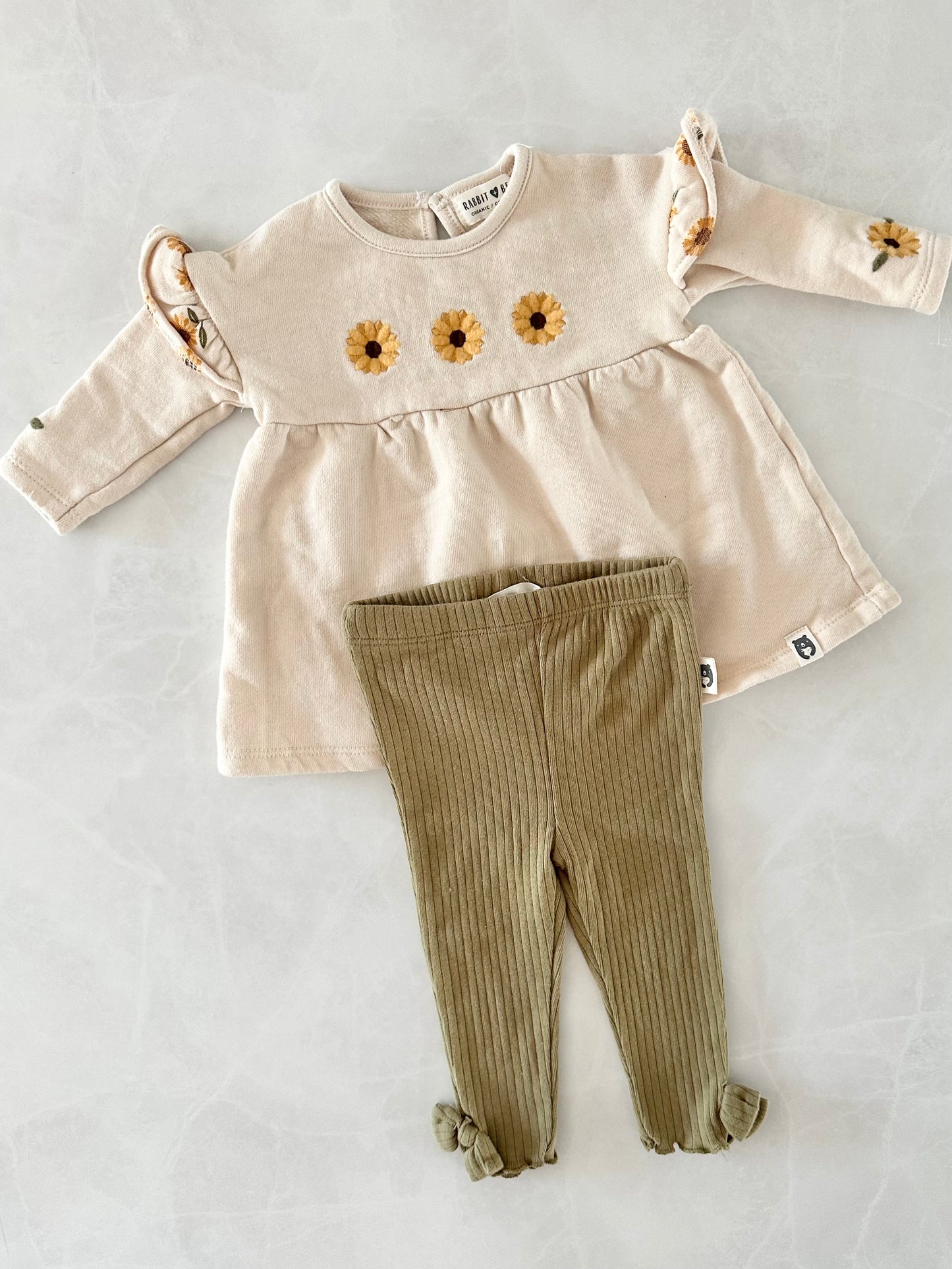 Ensemble 2 mcx - Rabbit Bear - 3-6 mois