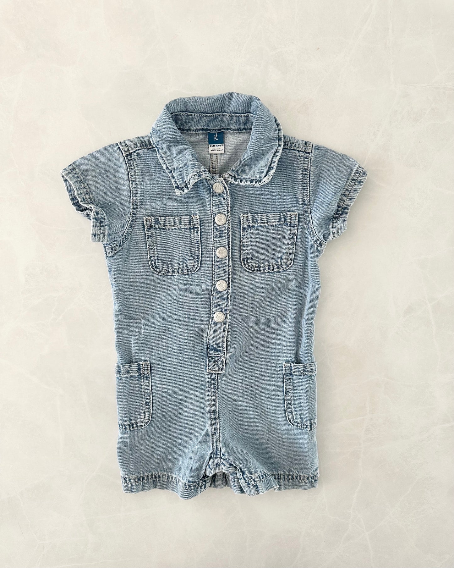 Combinaison en denim - Old Navy - 2T