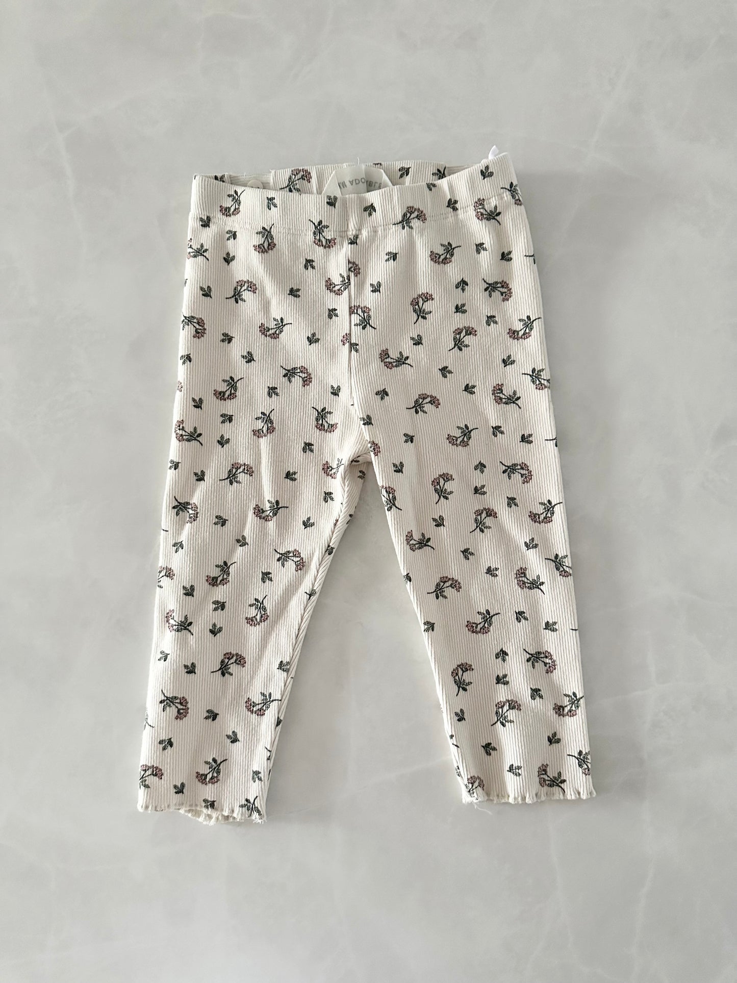 Legging cotelé - H&M - 9-12 mois