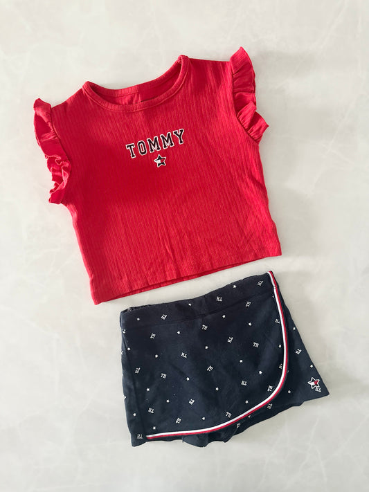 Ensemble 2 mcx - Tommy Hilfiger - 3 ans