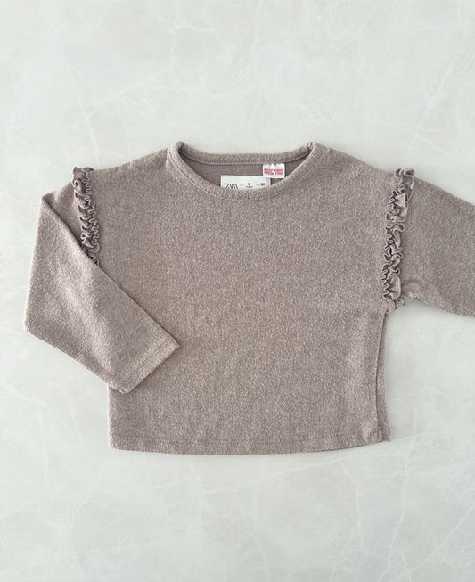 *mousseux* Haut - Zara - 2 ans