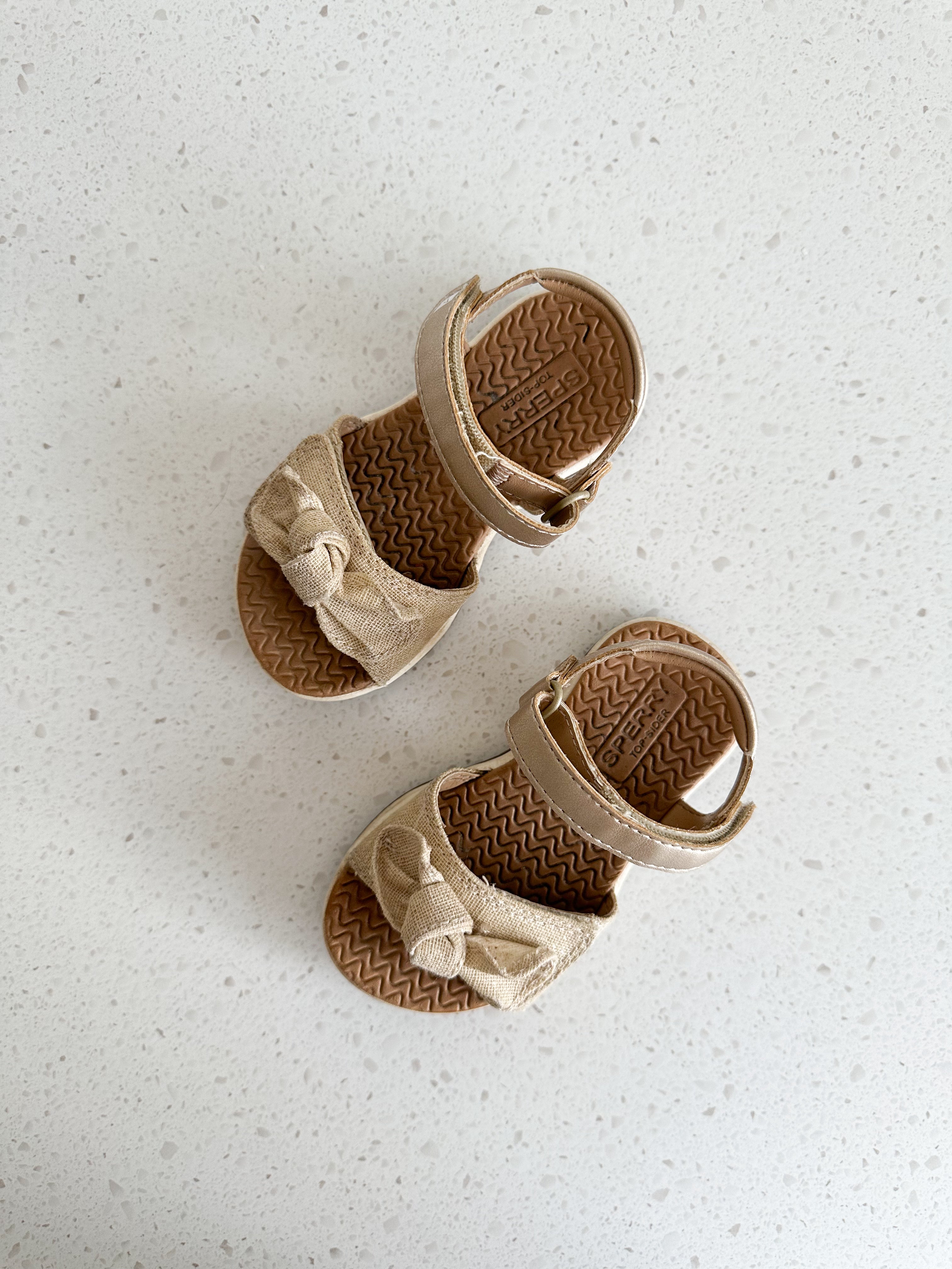 Sandales Compensées Liège Sperry Top-Sider Southport - Taille 8.5, Bout Ouvert, Talon Wedge