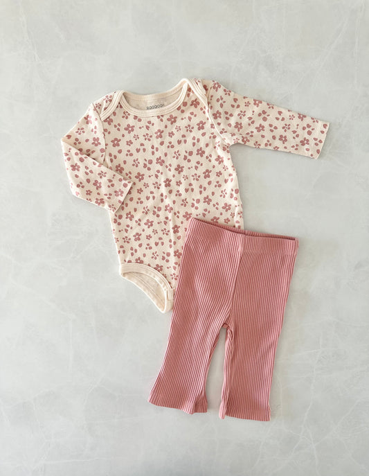 Ensemble 2 mcx - Rococo - 6 mois