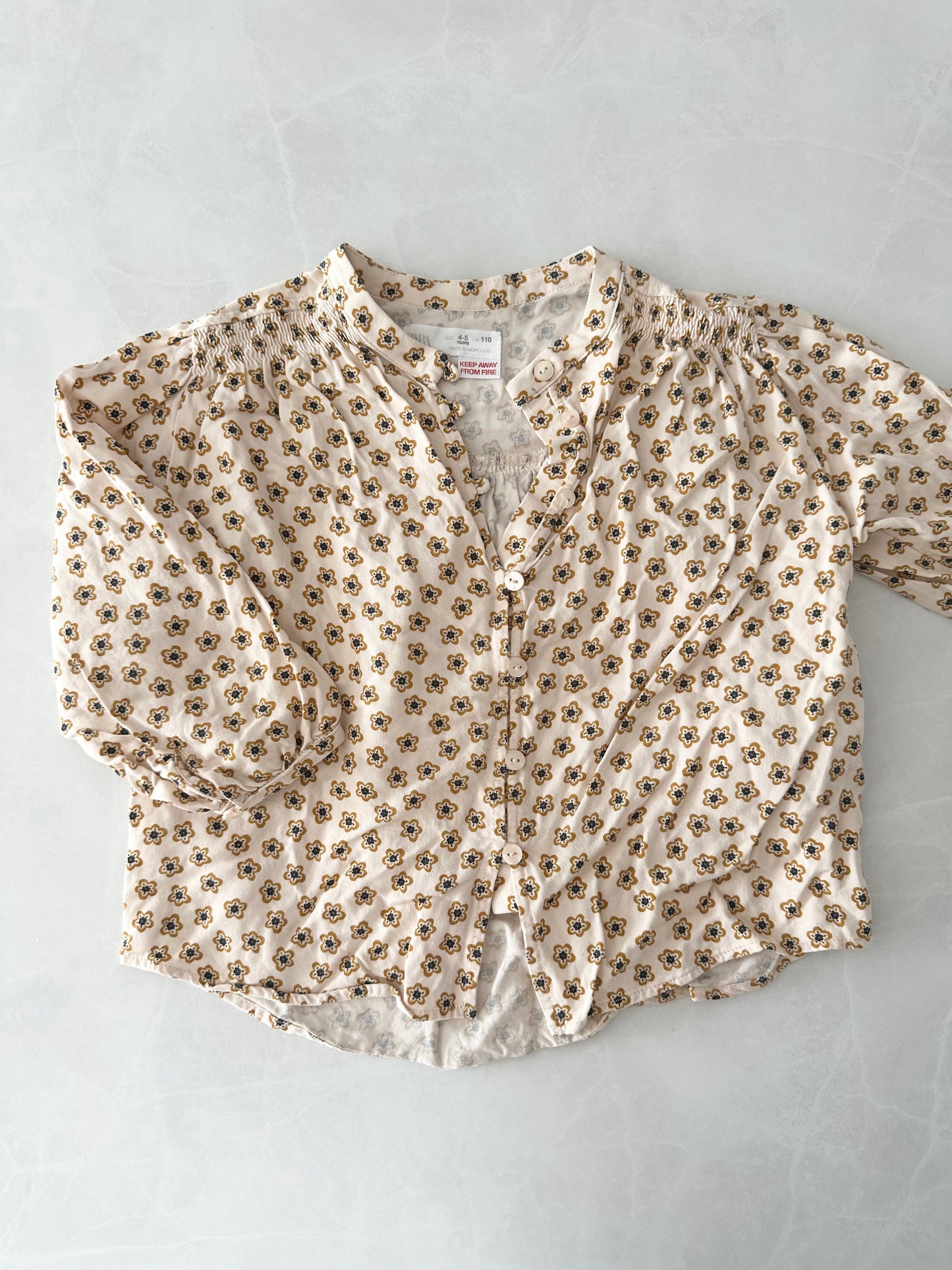 *imparfait* Chemise - Zara - 4-5 ans
