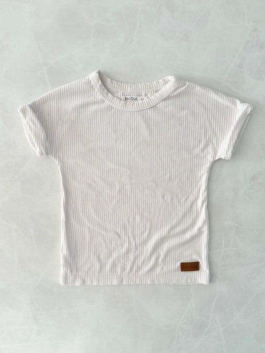 *imparfait* T-shirt côtelé - Bajoue - 2-4T