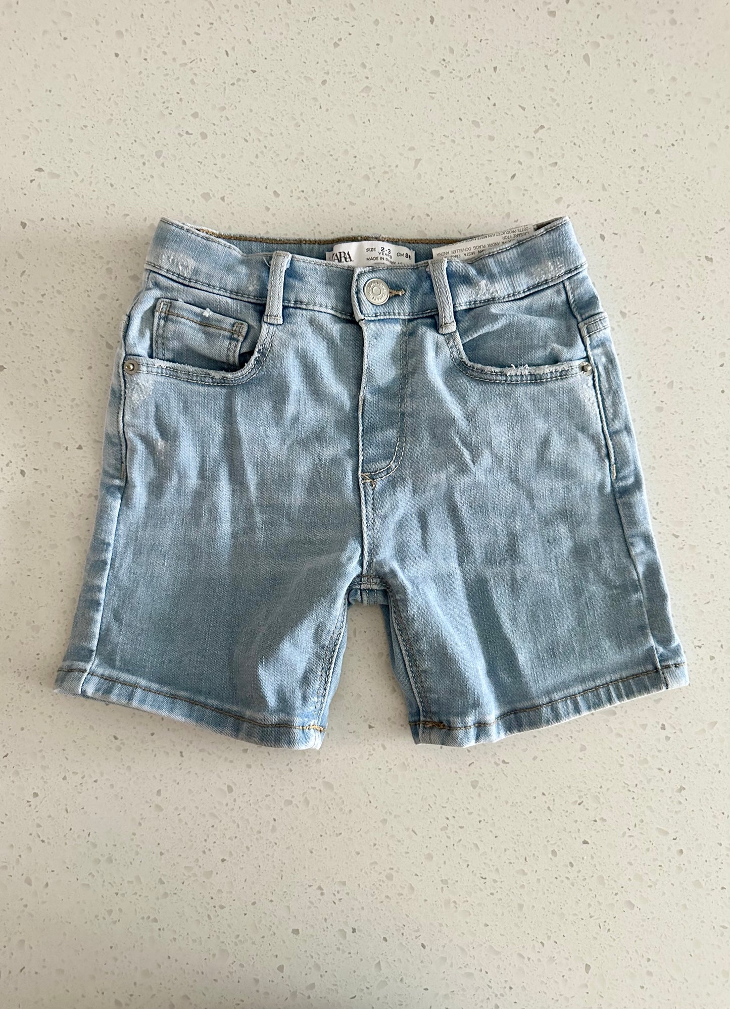 Short en jeans - Zara - 2-3 ans