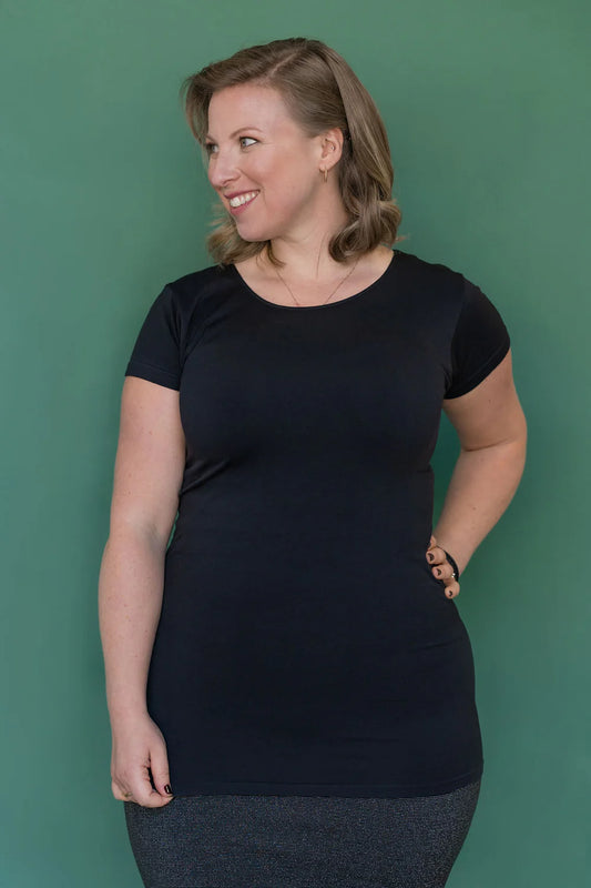 NEUF - T-shirt moulant - Rose Maternité - L/XL