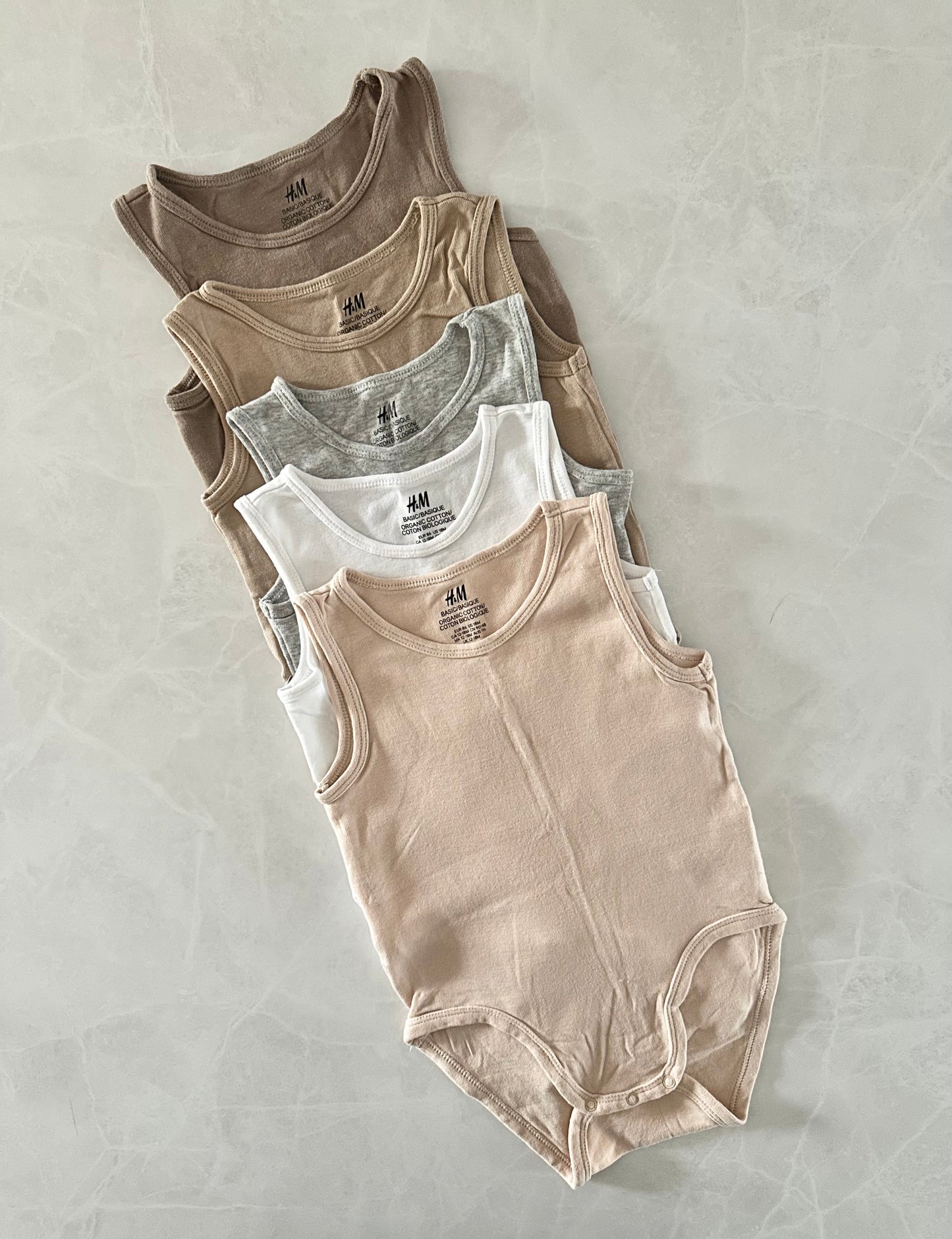 Ensemble de 5 caches-couches - H&M - 12-18 mois
