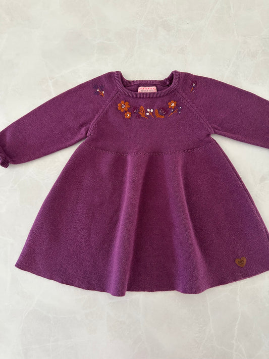 Robe en laine - Souris Mini - 9-12 mois