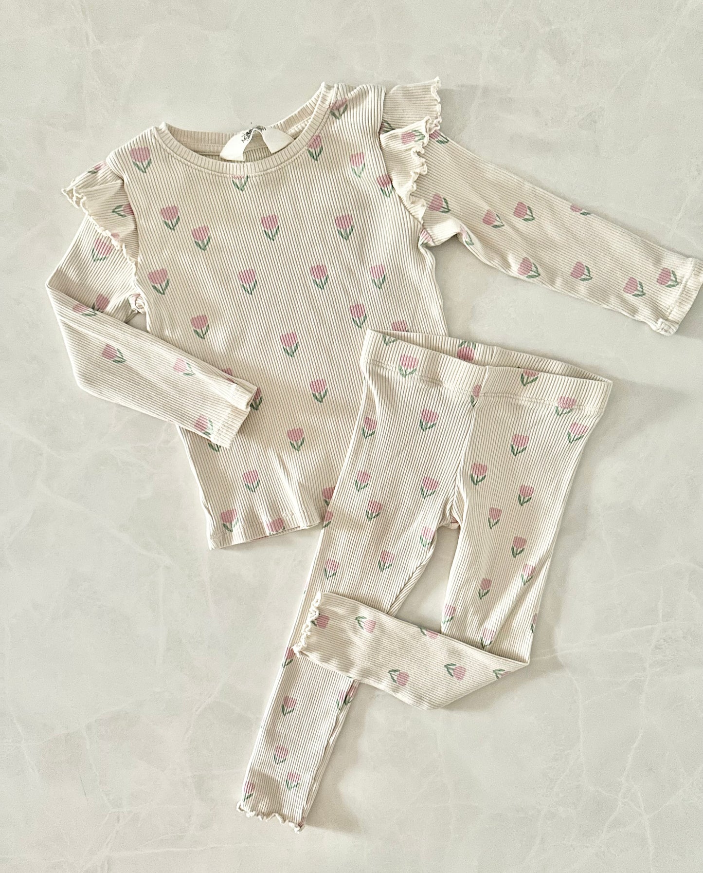 *imparfait* Ensemble 2 mcx - H&M - 11/2-2 ans