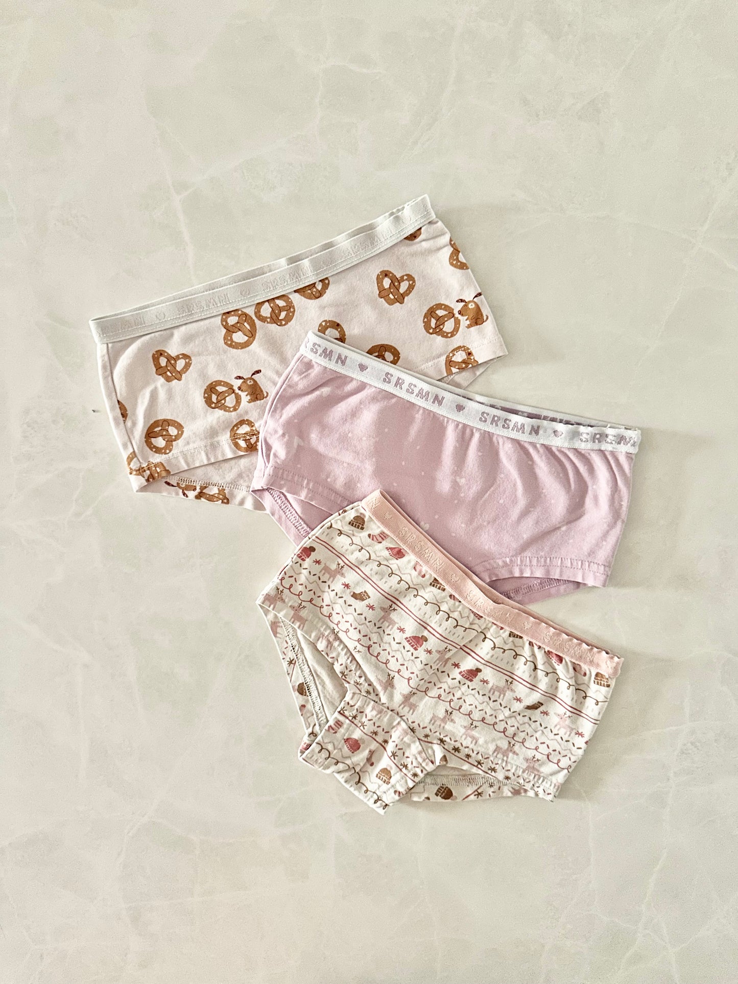 *imparfait* Trio de culottes - Souris Mini - 6-7 ans