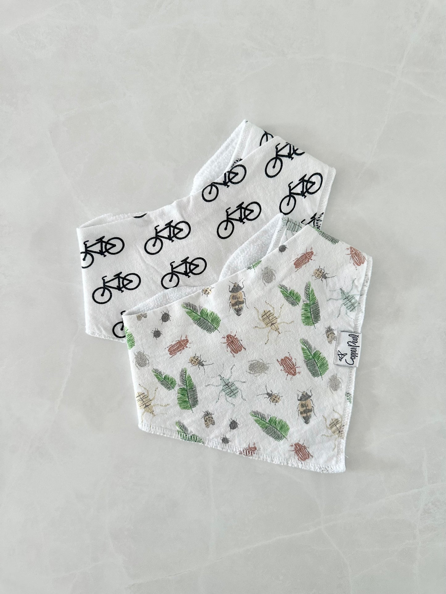Duo de bavoirs - Copper Pearl