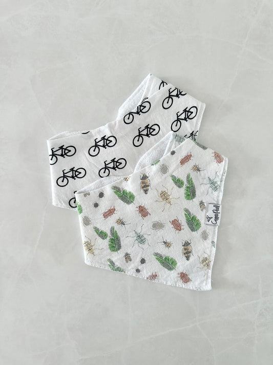 Duo de bavoirs - Copper Pearl