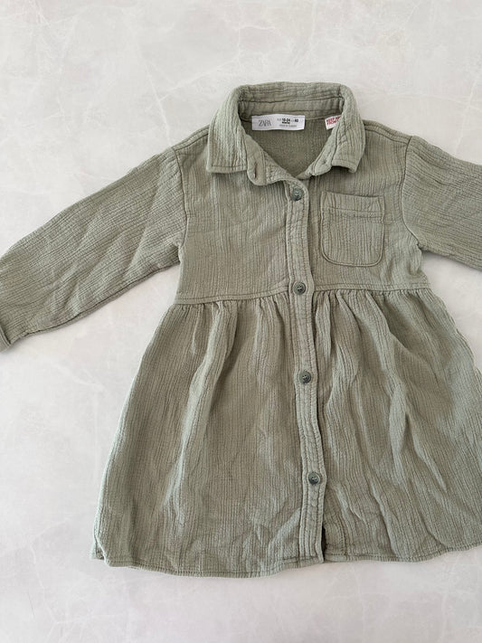 Robe - Zara - 18-24 mois