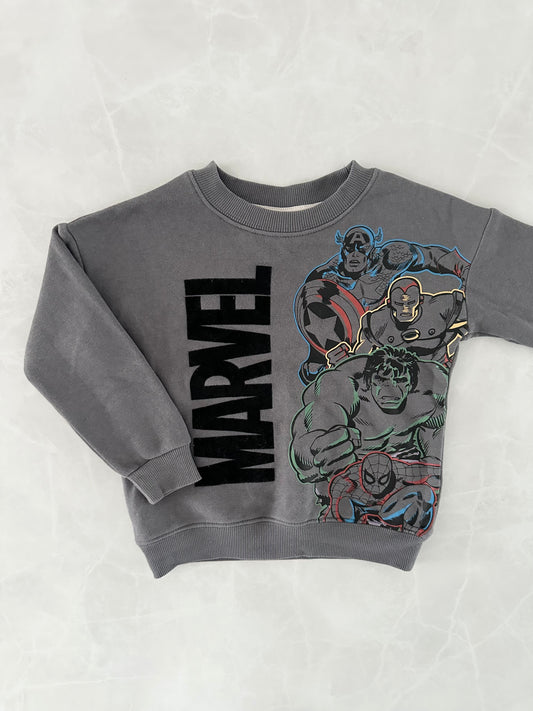Crewneck - Marvel - 3 ans