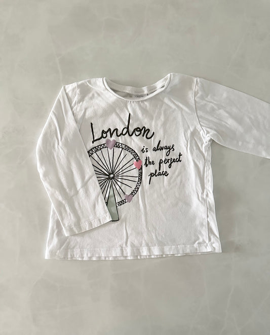 Chandail manches longues - Zara - 3-4 ans
