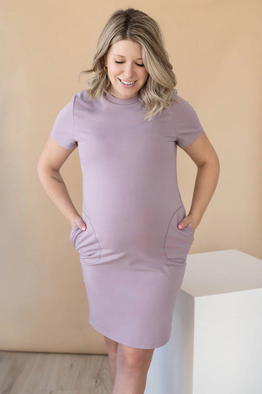 NEUF - Robe - Rose Maternité - Grandeur XS