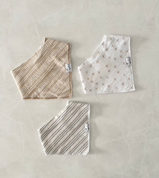 Trio de bavoir - Copper Pearl