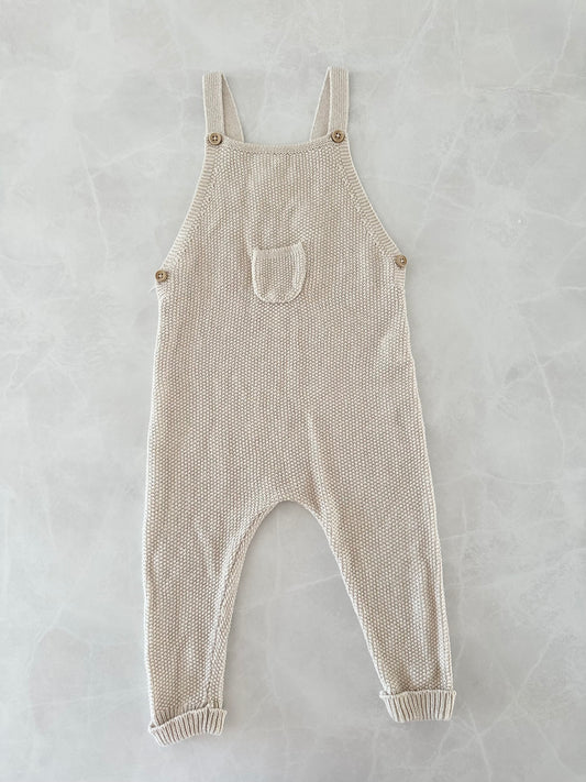 Salopette en mailles - Zara - 9-12 mois