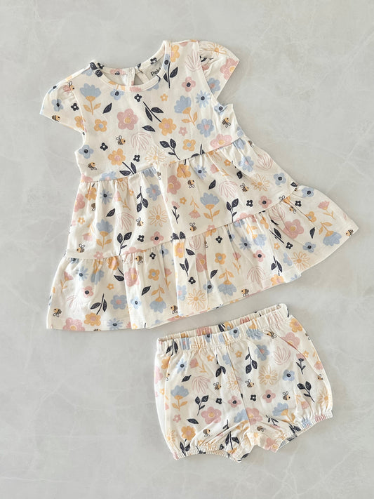 NEUF - Robe + Short - Pekkle - 6 mois