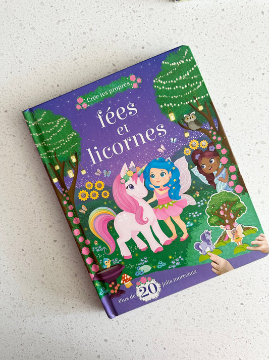 Livre - Fées et licornes