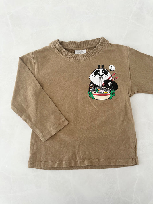 Chandail manches longues - Zara - 12-18 mois