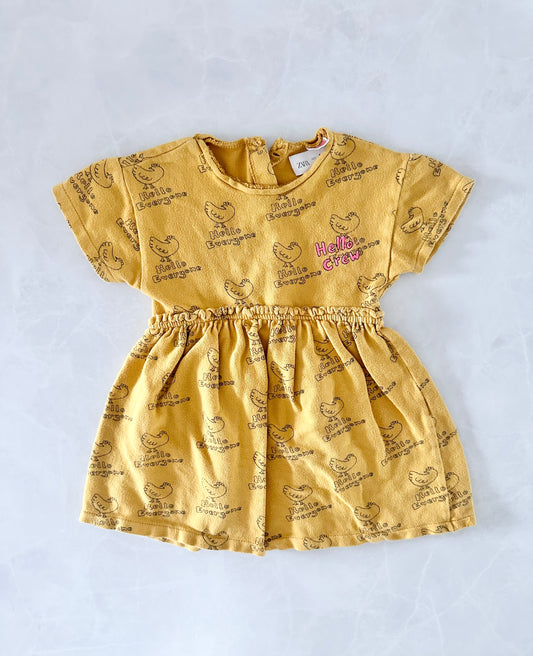 *légèrement mousseux* Robe - Zara - 4 ans (fait petit)