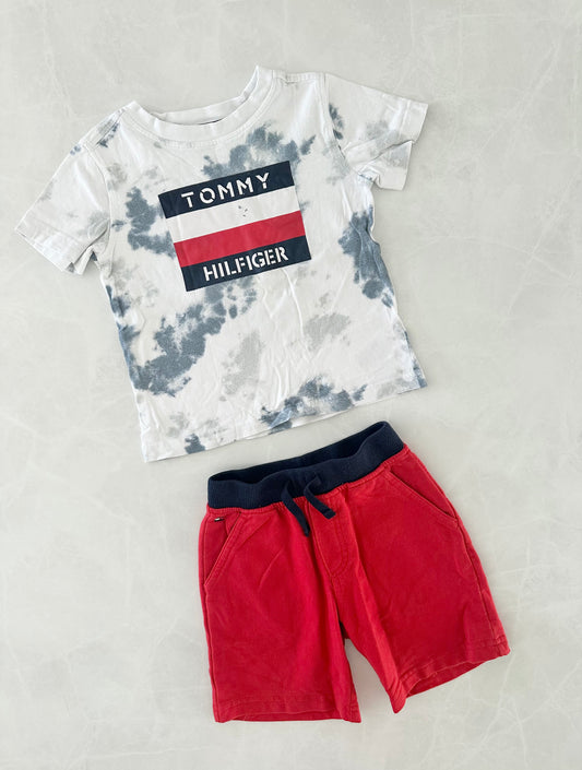Ensemble 2 mcx - Tommy Hilfiger - 2 ans