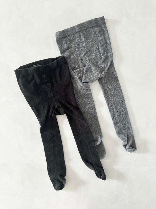 *mousseux* Duo de bas collants - H&M - 1-2 ans
